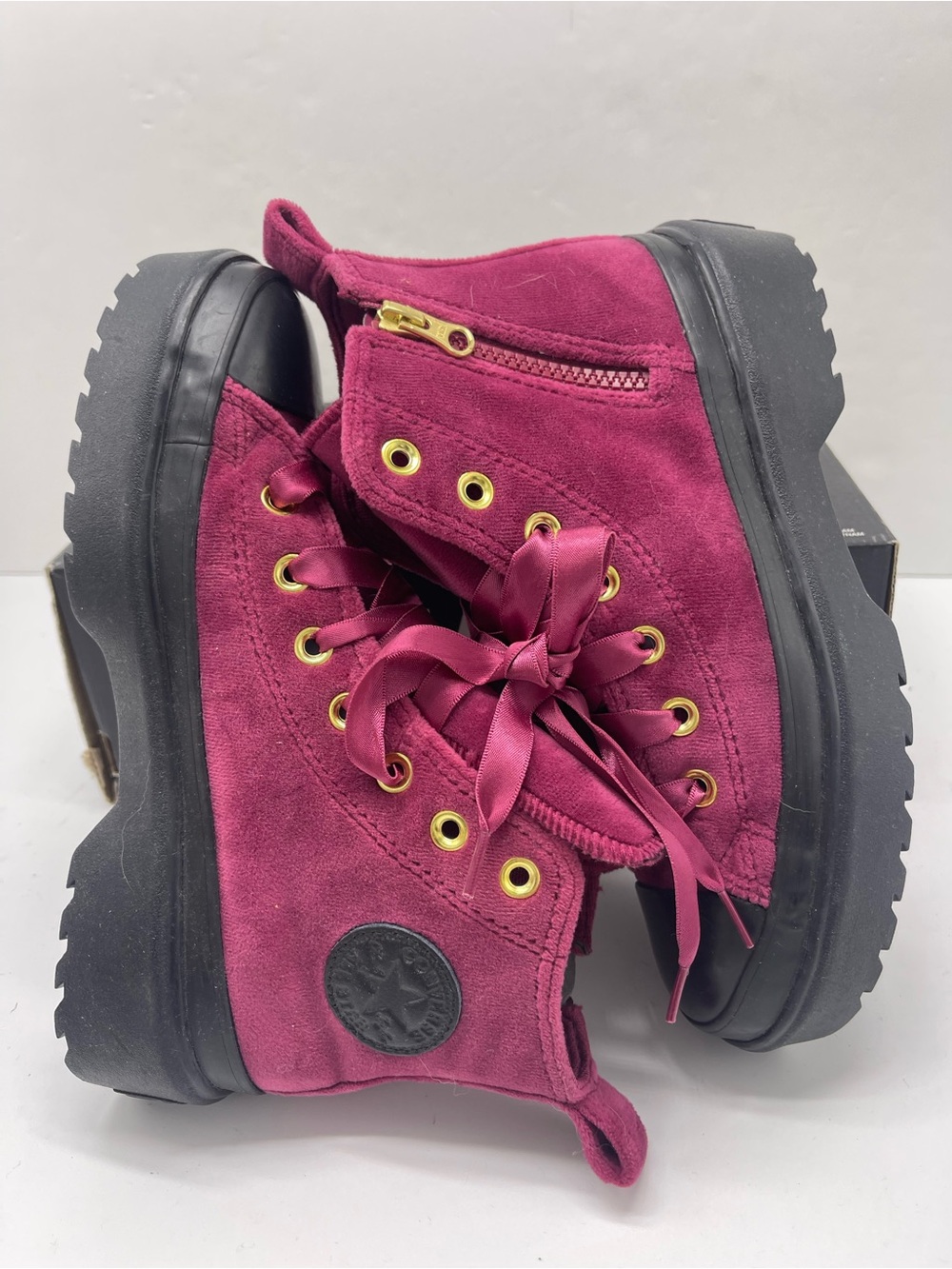 Converse WMNS A05442C
CTAS LUGGED LIFT H LEGEND BERRY/BLACK/BLACK Sneakers - Picture 8 of 16